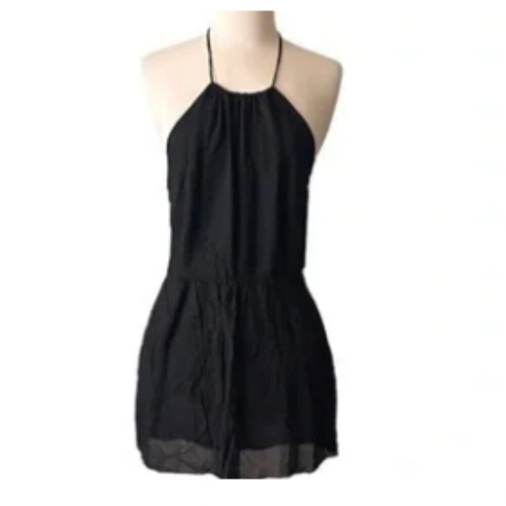 Reformation‎ Halter Open Back Mini Dress With Pockets Size 0